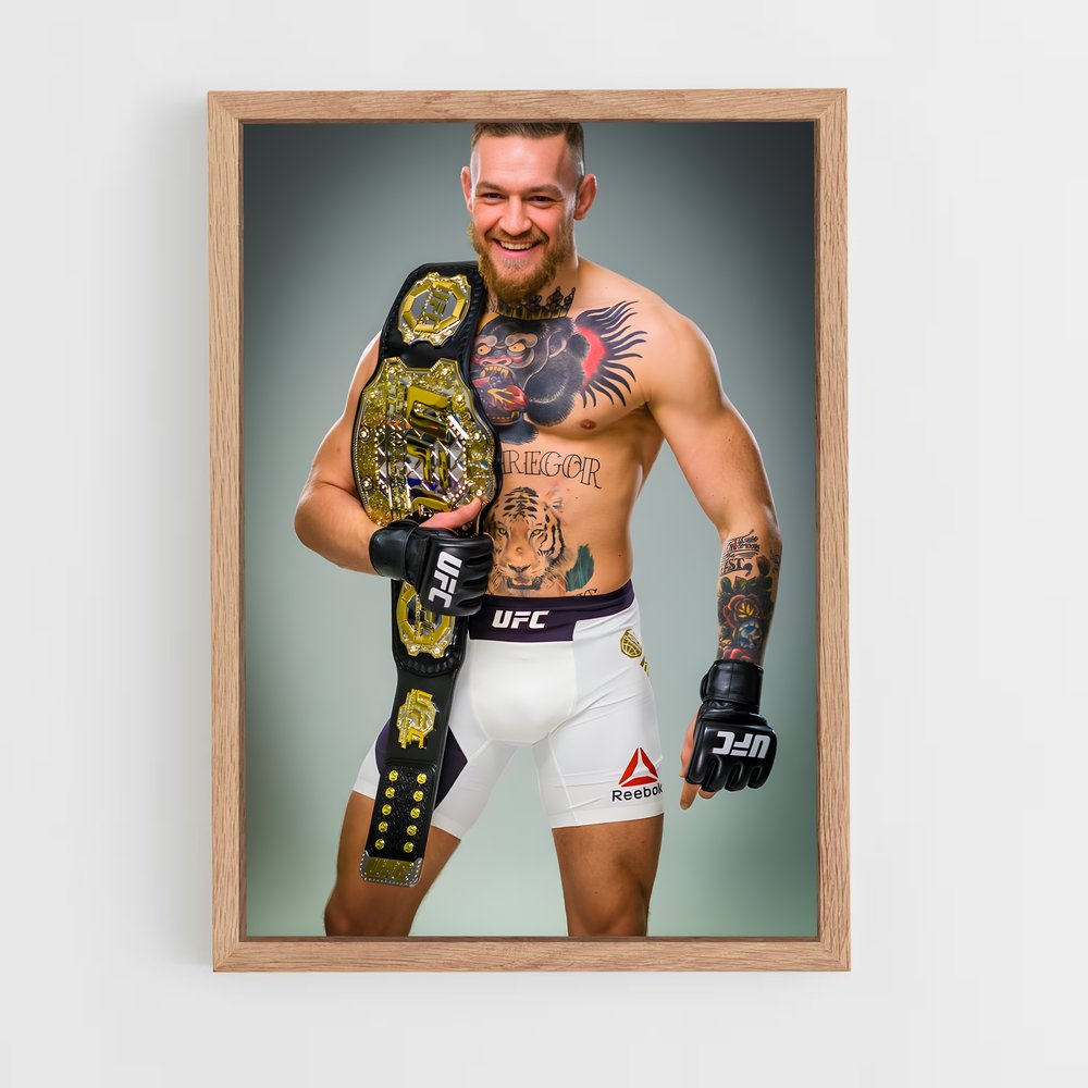 Poster Champion des Arts Martiaux – affiche MMA (vue 4)